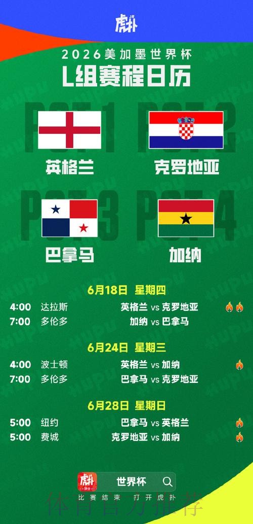 2026世界杯加拿大赛程表